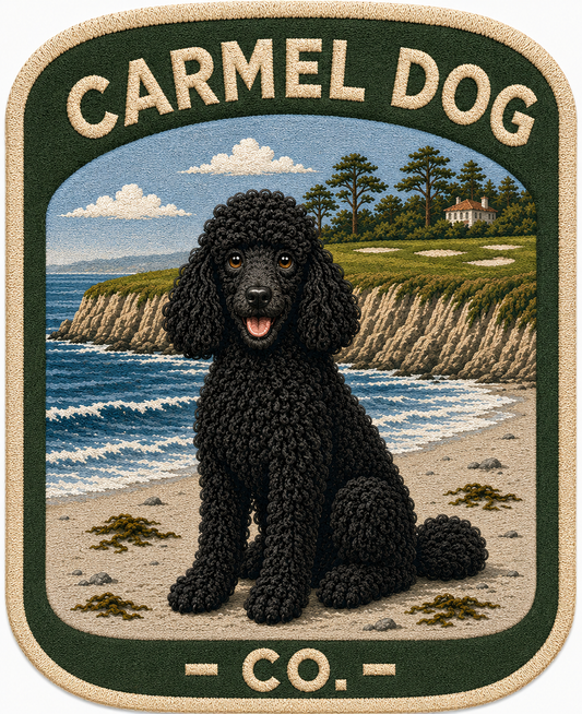 "The Gatsby" Carmel Dog sticker